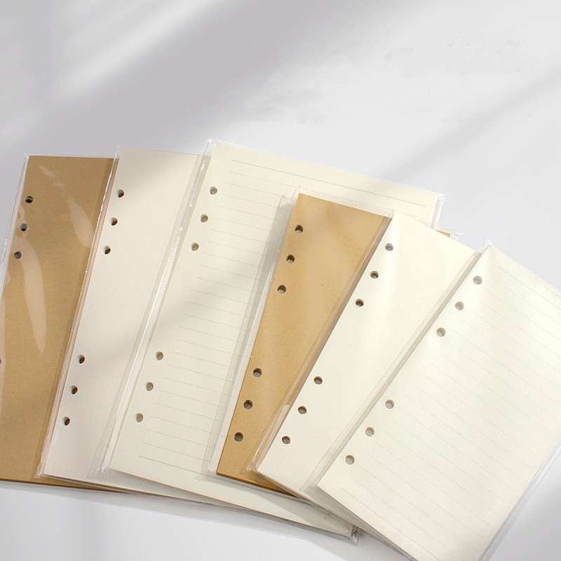 A5 Spiral Dotted Grid Notebook - A5 A6 A7 Rời Lá Xách
