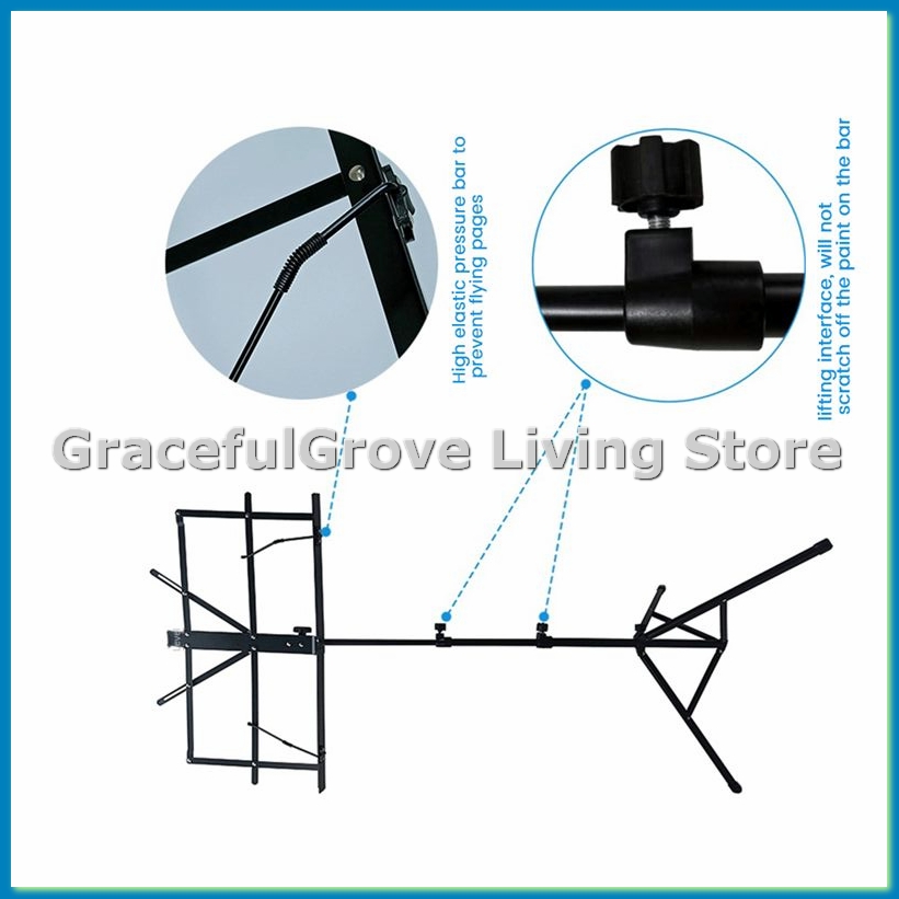Books - Portable Music Stand 2 in 1