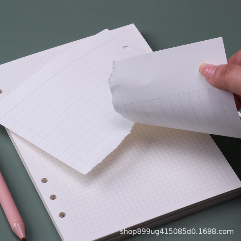 A5 Loose Leaf Notebook Refill  - đánh giá và giá A5 Spiral Dotted Grid Notebook