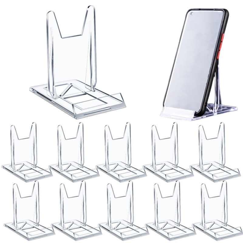 5/10pcs Clear Acrylic Display  - đánh giá và giá Clear Acrylic Book Stand Holder