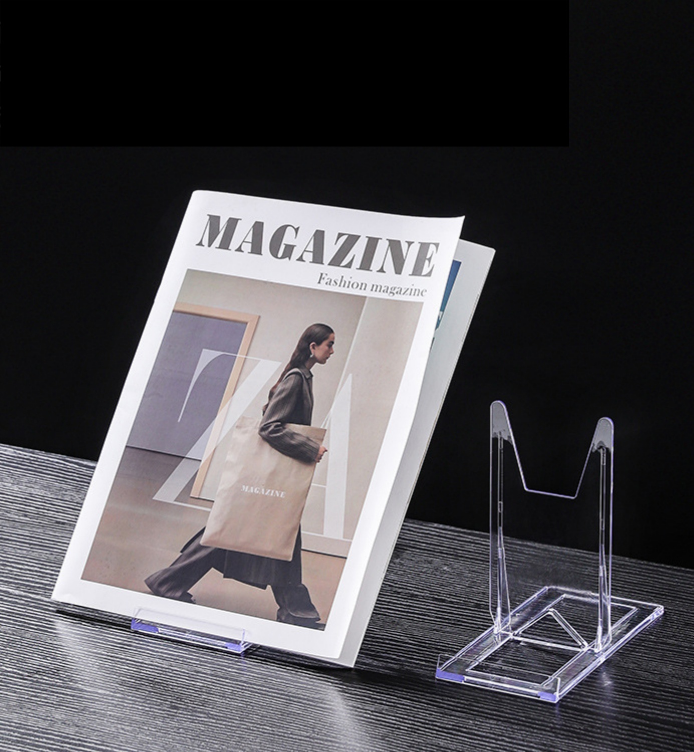 5/10pcs Clear Acrylic Display  - đánh giá và giá Clear Acrylic Book Stand Holder