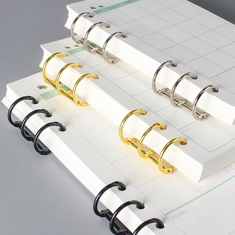 2pcs/set Metal Book Rings File - đánh giá và giá Stationery Books