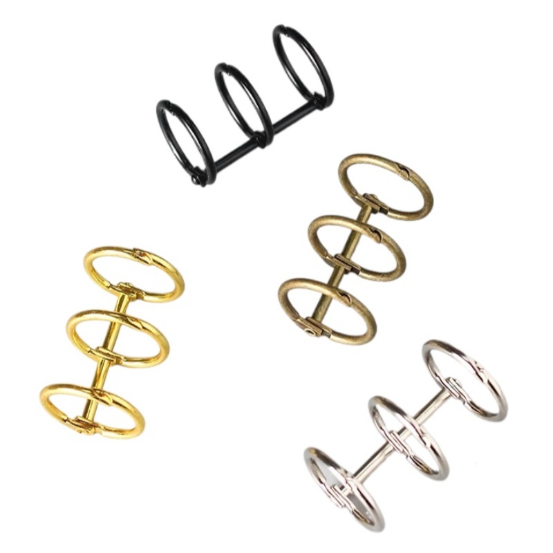 2pcs/set Metal Book Rings File - đánh giá và giá Stationery Books