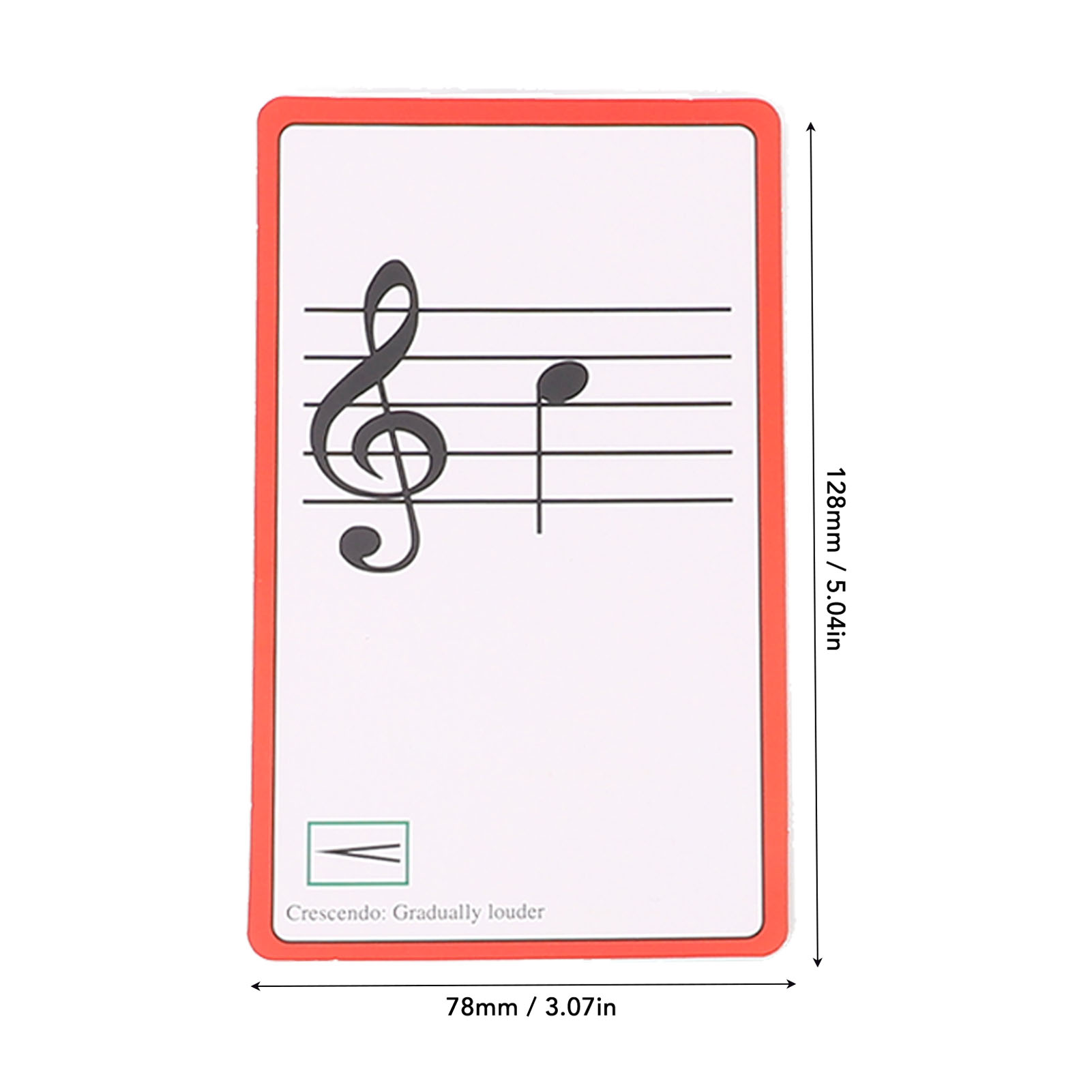 Music Flash Cards Color Coded  - đánh giá và giá Blank Sheet Music Notebook