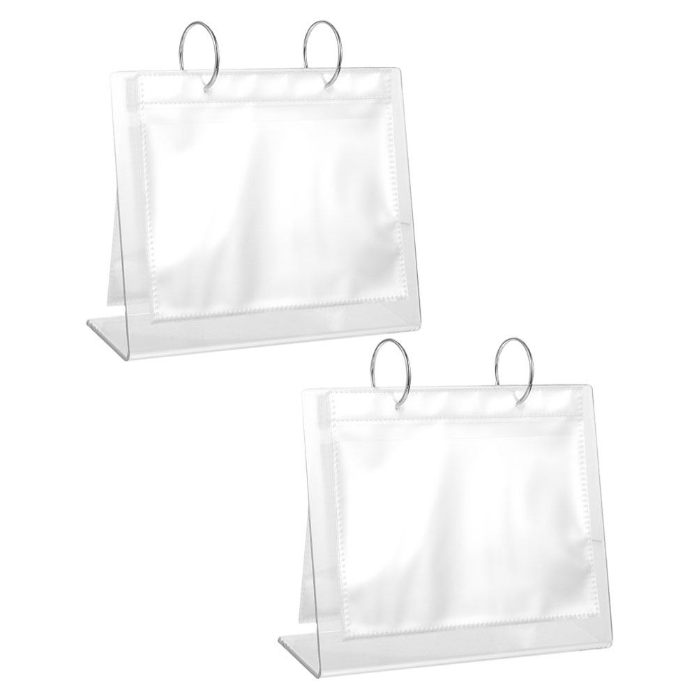 2Pcs Photo Album Acrylic Table - đánh giá và giá Clear Acrylic Book Stand Holder