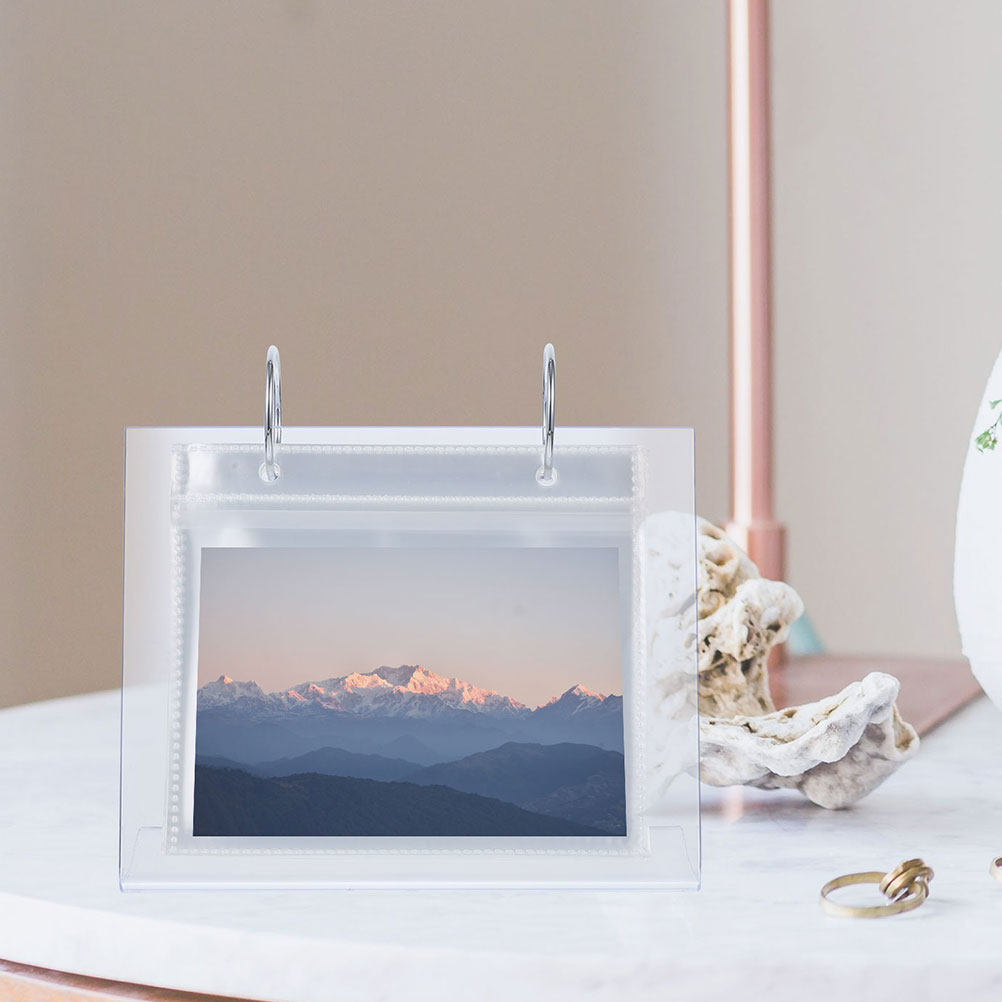2Pcs Photo Album Acrylic Table - đánh giá và giá Clear Acrylic Book Stand Holder