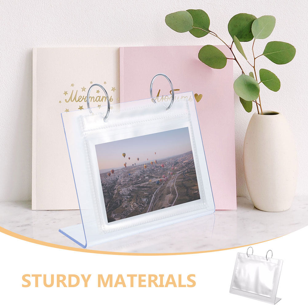 2Pcs Photo Album Acrylic Table - đánh giá và giá Clear Acrylic Book Stand Holder