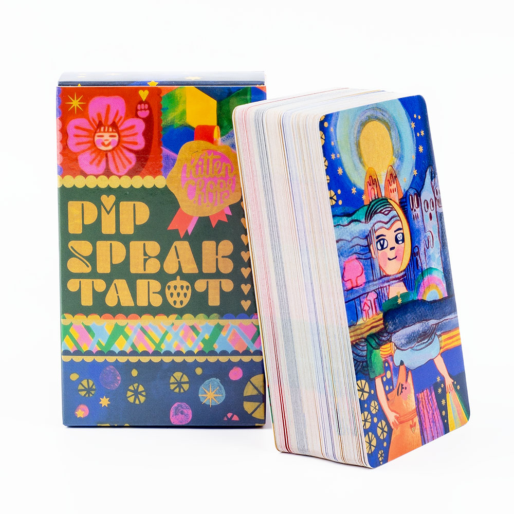 Pipspeak Tarot 10.3*6cm A Deli - đánh giá và giá Tarot Deck With Guidebook
