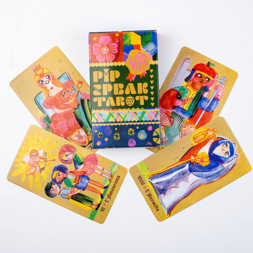 Pipspeak Tarot 10.3*6cm A Deli - đánh giá và giá Tarot Deck With Guidebook