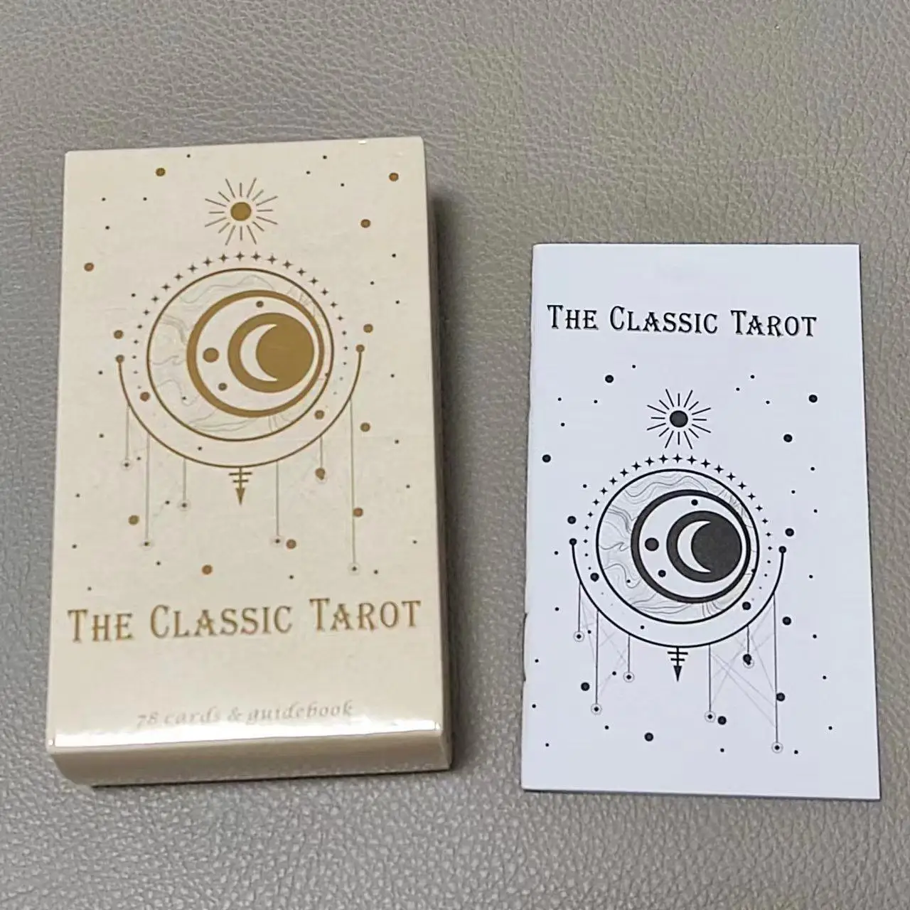 10.3*6cm The Classic Tarot 78  - đánh giá và giá Tarot Deck With Guidebook