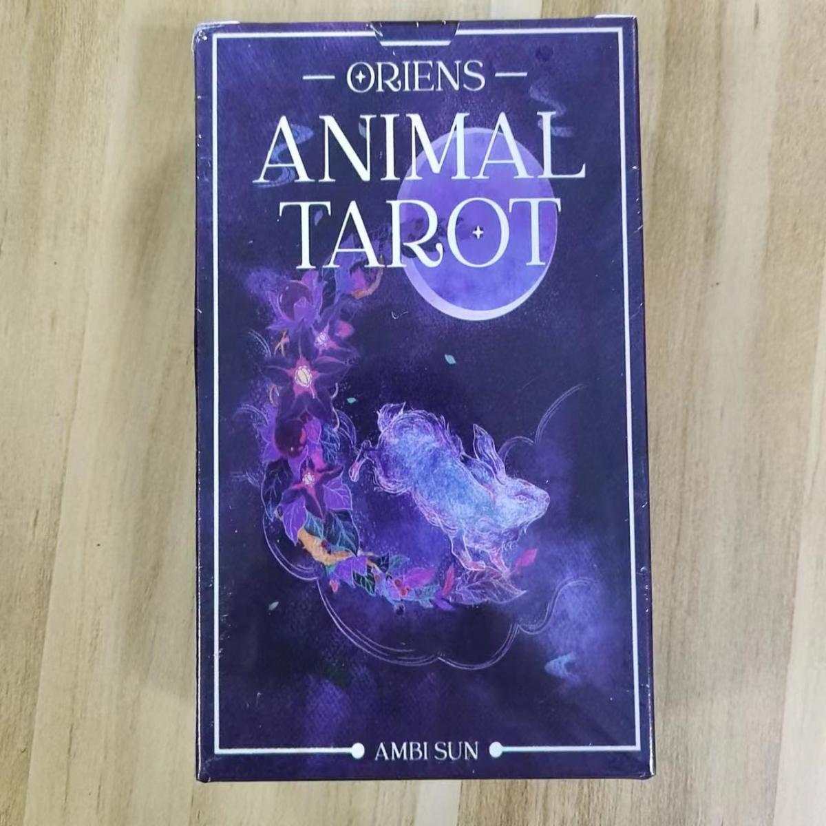 12x7 Cm Oriens Animal Tarot 78 - đánh giá và giá Tarot Deck With Guidebook