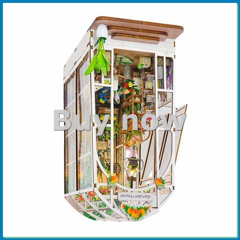 Book Nook Kit DIY Miniature Ho - đánh giá và giá Books