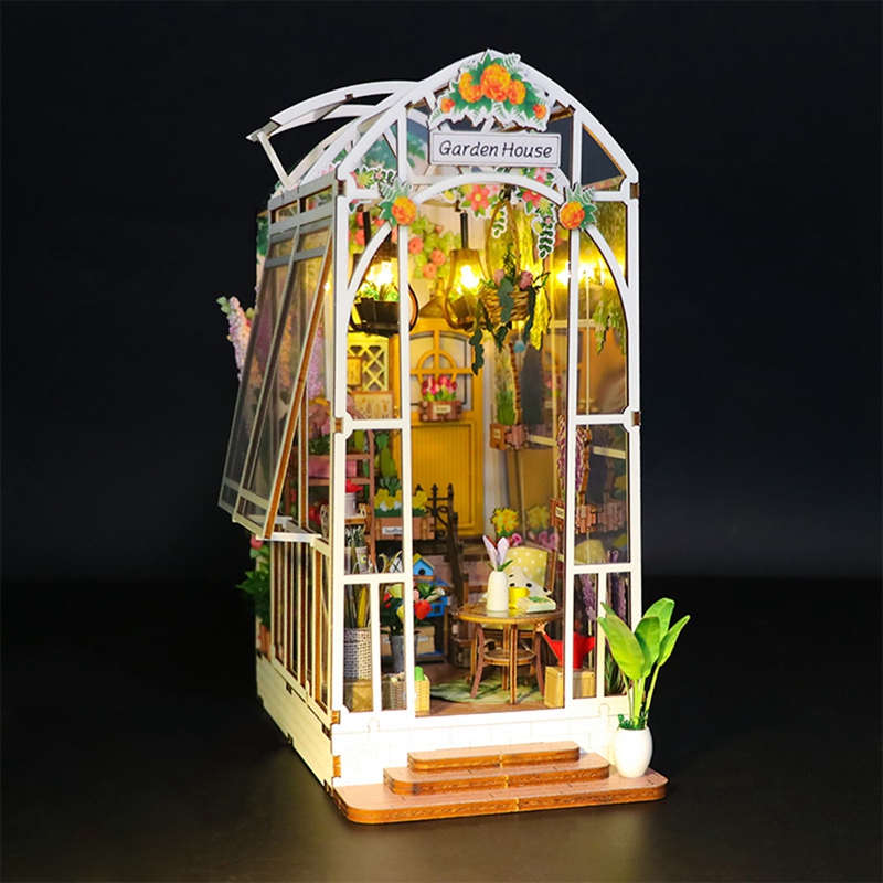 Book Nook Kit DIY Miniature Ho - đánh giá và giá Books