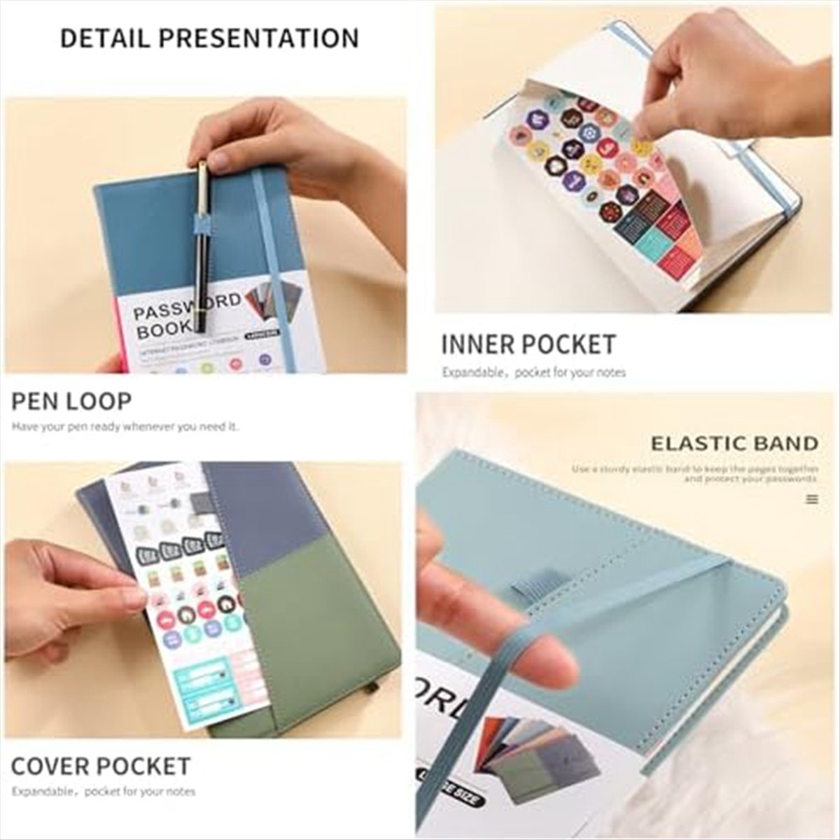 N82R Password Keeper Book with - đánh giá và giá Books