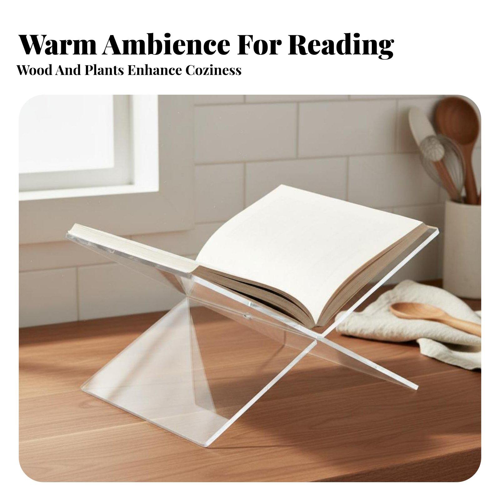 Acrylic Book Stand Thick Clear - đánh giá và giá Clear Acrylic Book Stand Holder