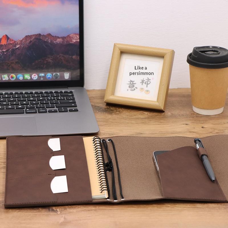 (Ce14)Refillable Notebook Orga - đánh giá và giá Vintage Leather Journal Notebook
